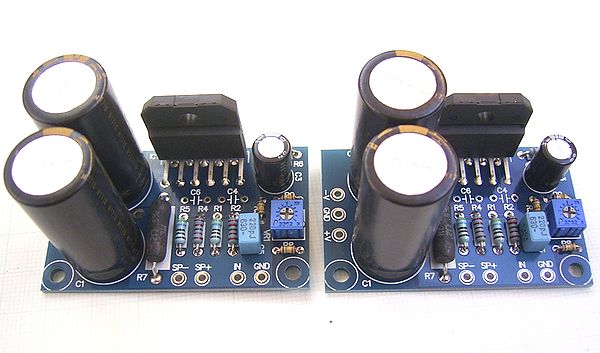 LM3886DCアンプキットver2 基板 モノラルキット 2個 ステレオ分 - アマチュア無線 -【garitto】
