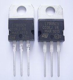 画像1: 三端子レギュレーター L7805CV・L7905CV 各1個