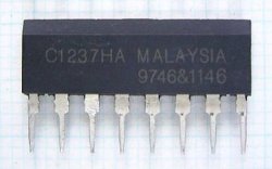 画像1: uPC1237HA ステレオパワーアンプ用保護回路IC