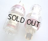 高級大型 金メッキ・パワーアンプ出力端子 赤  2個