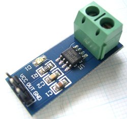画像1: ACS712ELC-20A ±20A電流センサー（電流モニター）モジュール