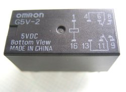 画像1: オムロン プリント基板用小型リレー G5V-2 DC5V