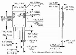 画像3: 200V 20A 150W PchパワーMOS-FET IRFP9240 2個