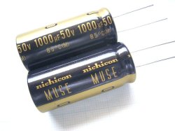 画像1: ニチコン オーディオ用電解コンデンサー MUSE・KZ  50V 1000uF 2個