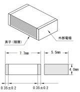 ECWUプラスチックフィルムコンデンサー ECWU1474KCV 100V 0.47uF 2個