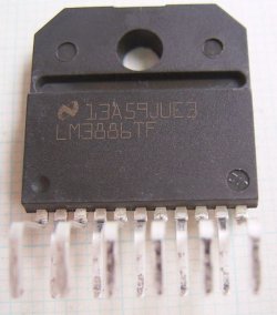 画像2: ナショセミ製 未使用 高音質 パワーアンプIC LM3886TF 2個