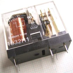 画像1: オムロン 1回路パワーリレー  G2R-1-24V DC 1個