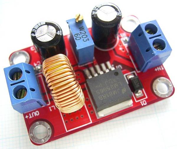 高効率 降圧型 DC/DCスイッチング電源モジュール（基板） 出力1.5〜26V 2A