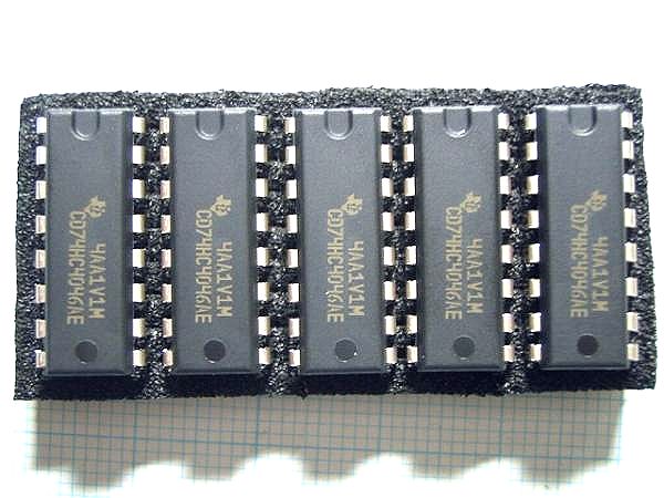 74HC4046A 定番PLL用IC TI製 5個