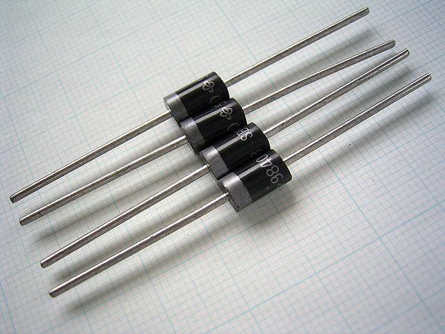 40V 5A ショットキーダイオード SB540 4本 - イトウ電子部品・通販