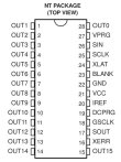 画像2: 16ch LEDドライバー PWM制御用IC TLC5940NT 2個