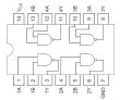 画像2: SN74HC00N DIP NANDロジックIC 2個