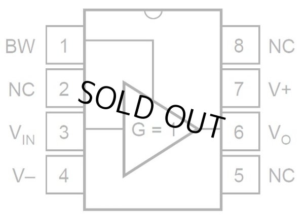 画像2: BUF634P  250mA・ハイスピードバッファ 2個