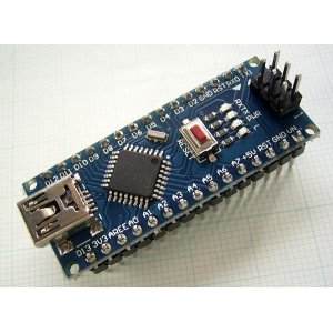 画像: Arduino Nano 3.0 ATmega328P USB マイコン基板
