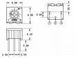 画像3: 2kΩ 半固定抵抗器 BOURNS社 3362P