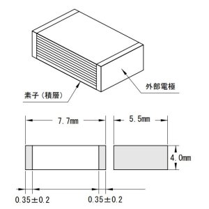 画像: ECWUプラスチックフィルムコンデンサー ECWU1474KCV 100V 0.47uF 2個