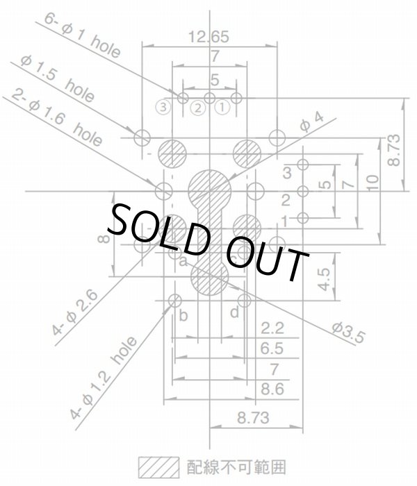 画像10: アルプス製多機能ジョイスティック RKJXV1224005 キャップ付き