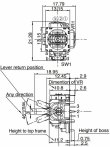 画像9: アルプス製多機能ジョイスティック RKJXV1224005 キャップ付き