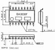 画像2: オーディオ用 6バンド スペクトラム・アナライザIC BA3830F