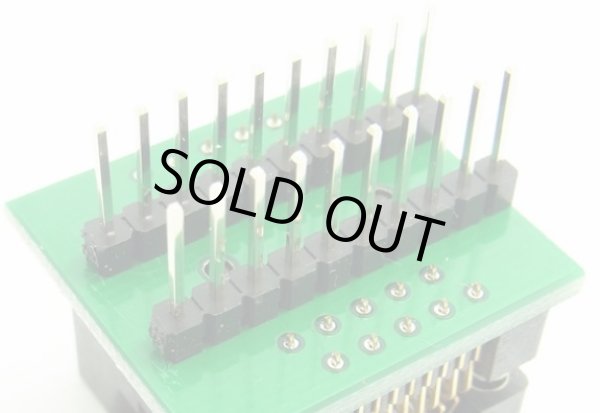 画像3: SOP テストソケット（DIP変換） 20ピン以下使用可能 ナロータイプ