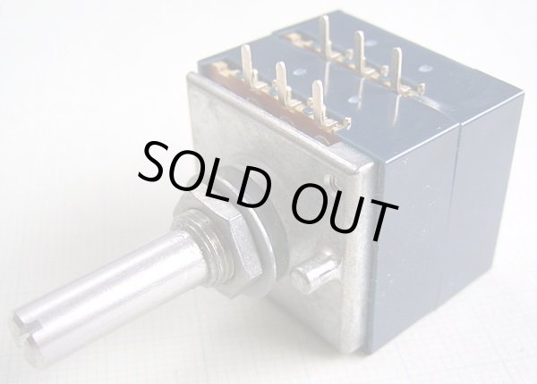 画像1: アルプス製 2連ボリューム（ボリウム） RK27 250kΩA