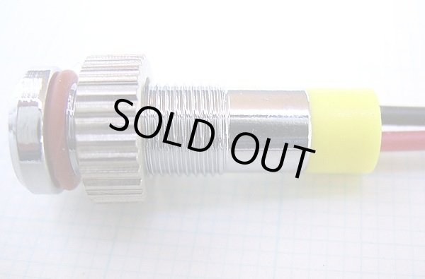 画像3: 赤色 発光ダイオード（LED） パネル取り付け用 抵抗内蔵 直径6mm