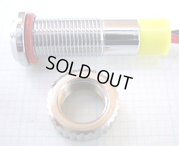 画像4: 赤色 発光ダイオード（LED） パネル取り付け用 抵抗内蔵 直径6mm