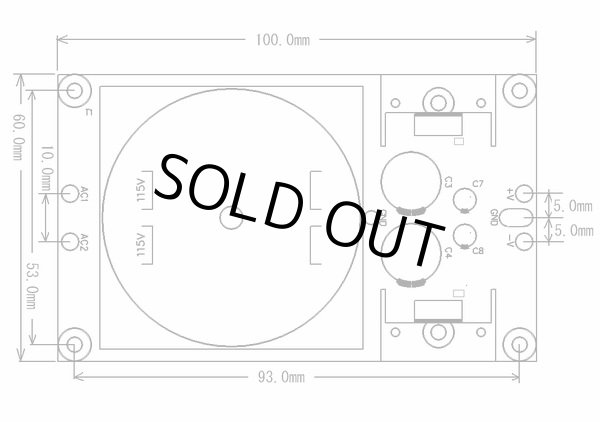 画像4: ±15V 低ノイズ正負電源 完成品