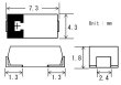 画像3: ★POSCAP（タンタルコンデンサー） 6.3V 330uF 6TPE330MAP 10個