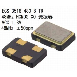 画像: ECS製 48MHｚ (50ppm) 発振器 ECS-3518-480-B-TR 2個