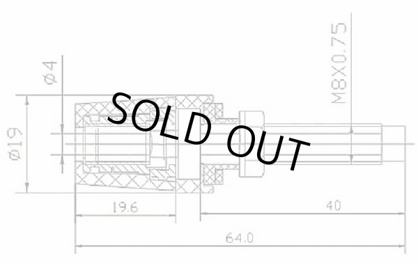 画像6: 高級大型 金メッキスピーカー端子 赤・黒 2ペア 計4個 バナナプラグ 対応