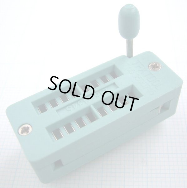 画像1: ゼロプレッシャーICソケット 16ピン