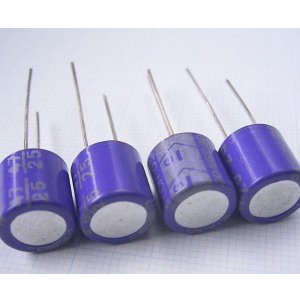 画像: SANYO OSコンデンサー 25V 47uF 4個