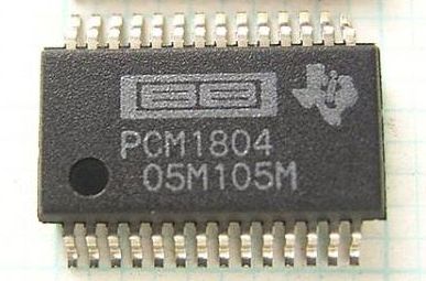 画像1: PCM1804DB 24bitステレオADC（A/Dコンバーター）