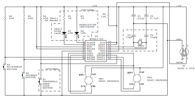 画像2: マイクロチップ マウス・トラックボール制御IC MTA41120/P 2個