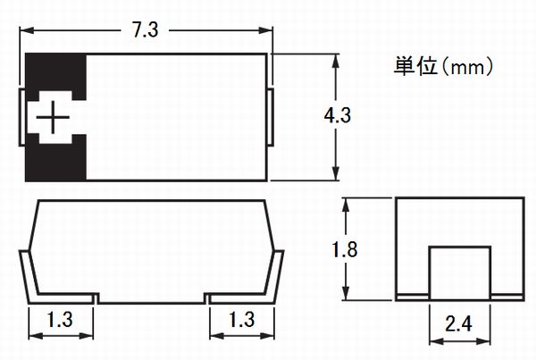 画像3: POSCAP 高分子タンタル固体コンデンサ 2.5V 330uF 10個 プロードライザ代替部品でも使えます