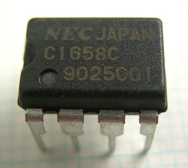 画像1: NEC製 低雑音 高周波広帯域増幅器 uPC1658C
