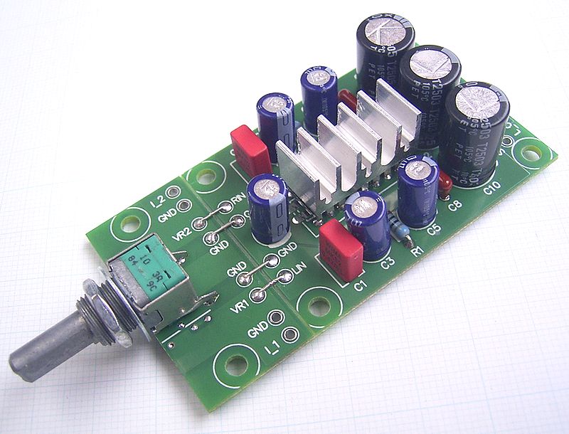 画像2: TEA2025B ステレオパワーアンプキット