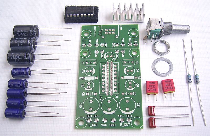 画像4: TEA2025B ステレオパワーアンプキット